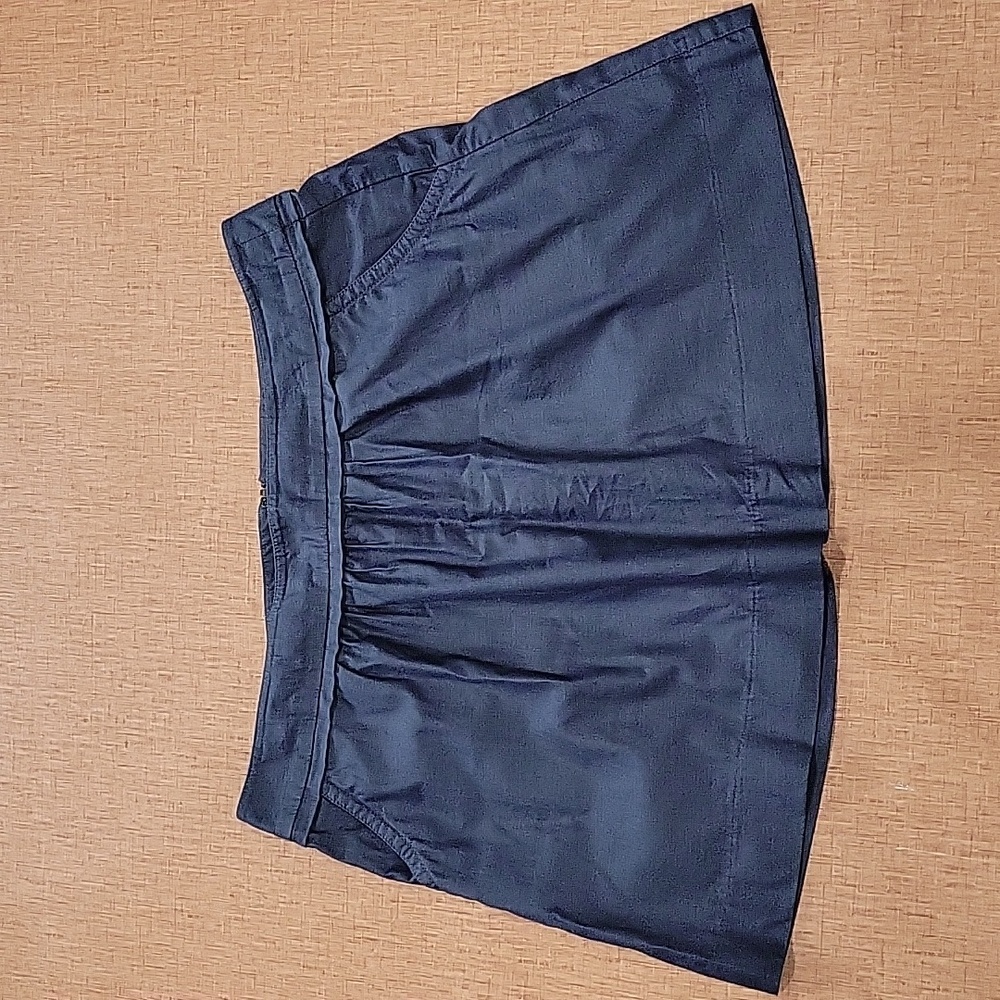 JCrew Jean Style Skirt with Pockets Size: 14